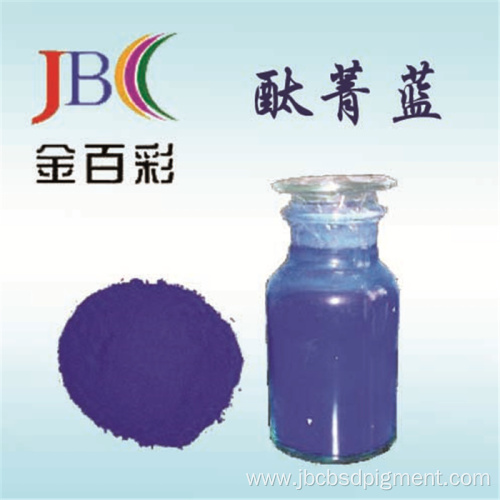 Phthalocyanine blue B for water base ink